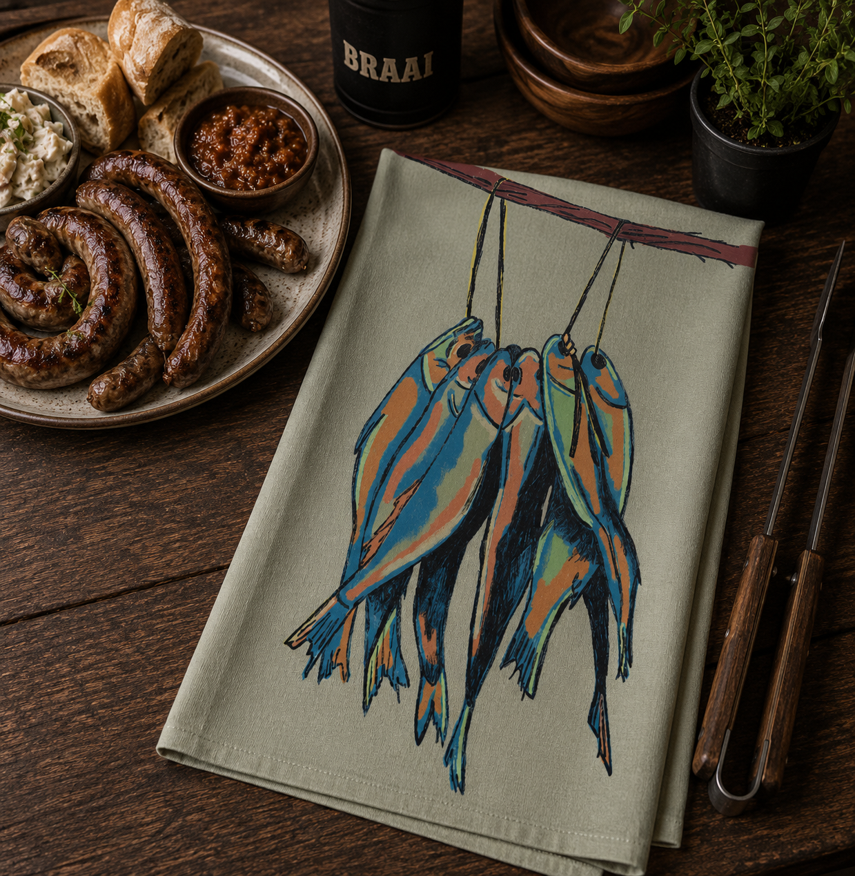Herders Microfiber Braai Towel