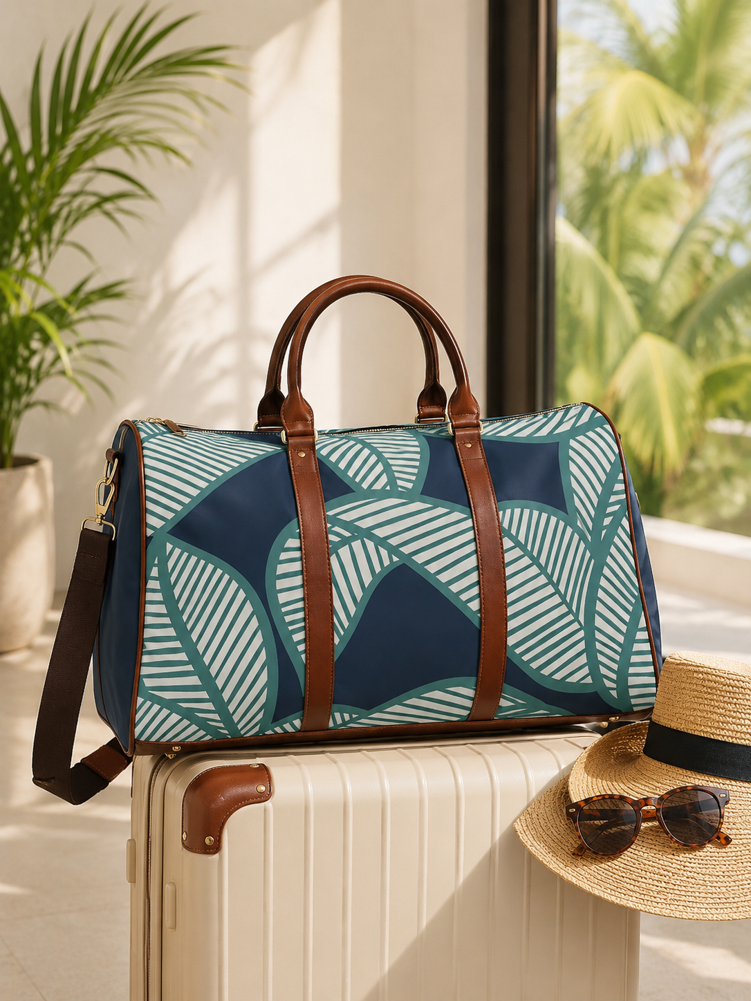 Quiet Mind Vacation Collection Waterproof Travel Bag