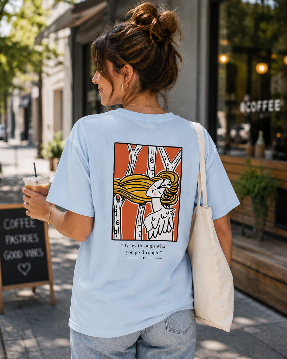 Grow Through Unisex Soft style T-Shirt