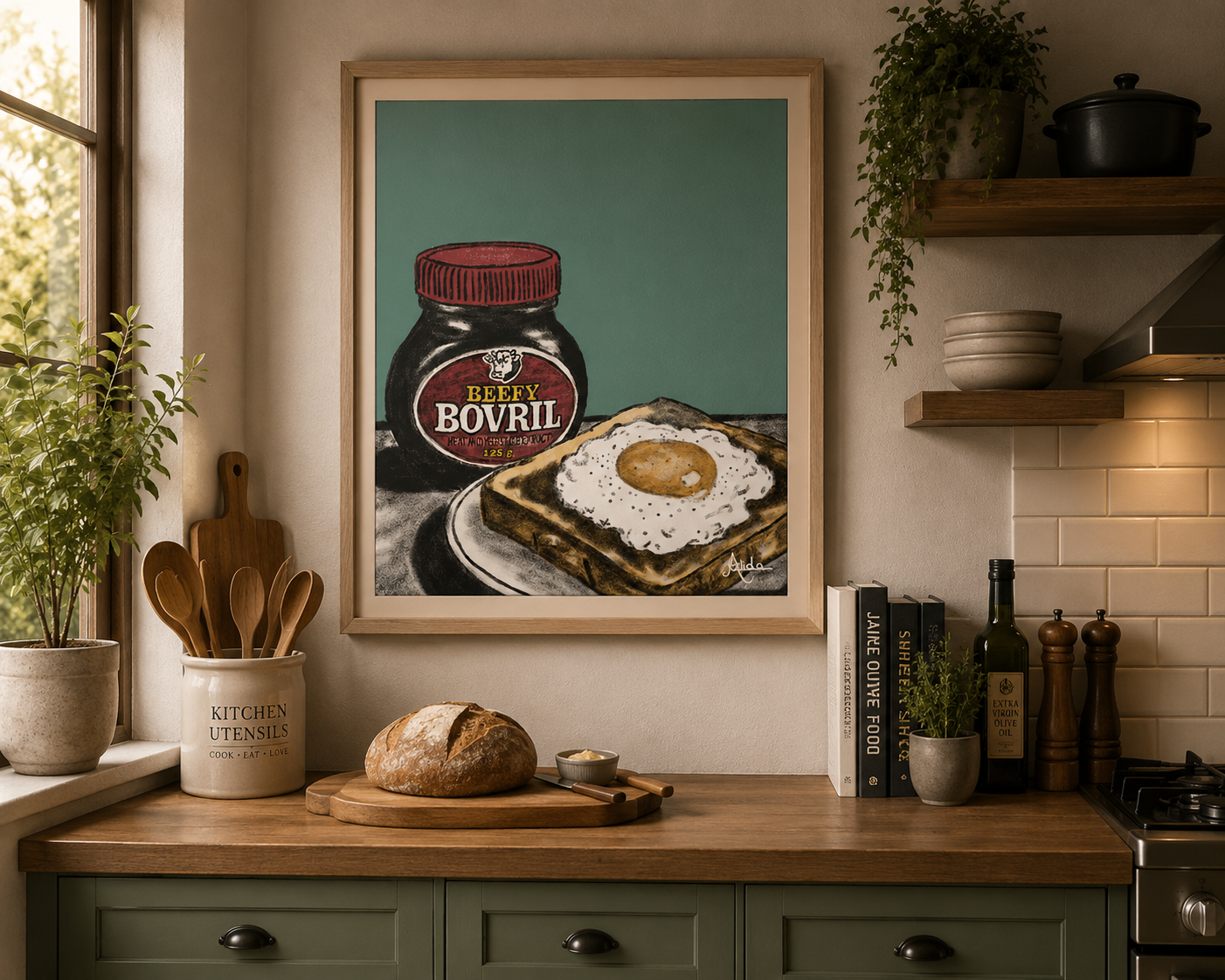Bovril Print on Matte Canvas