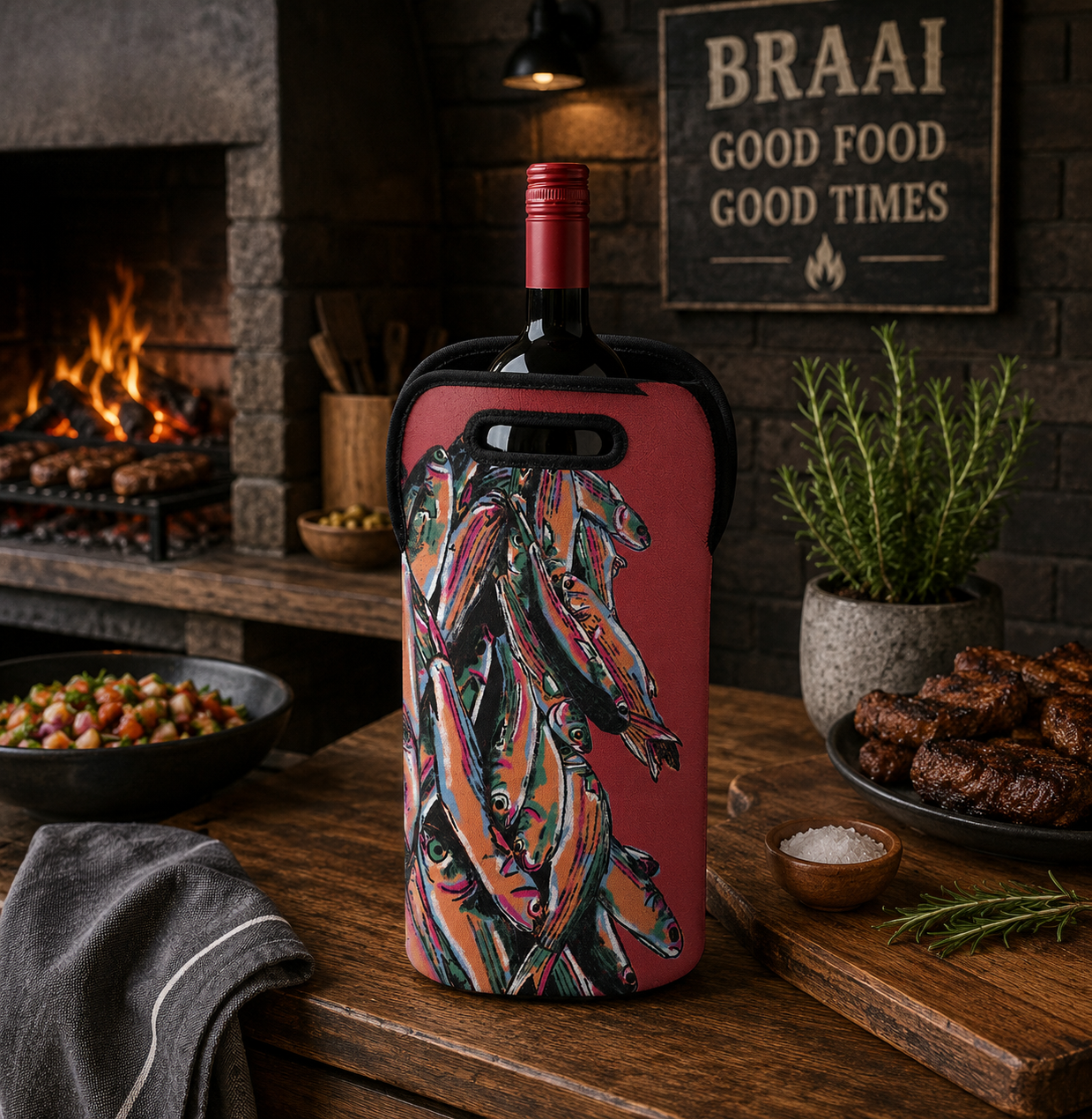 Herders Wine Tote Bag