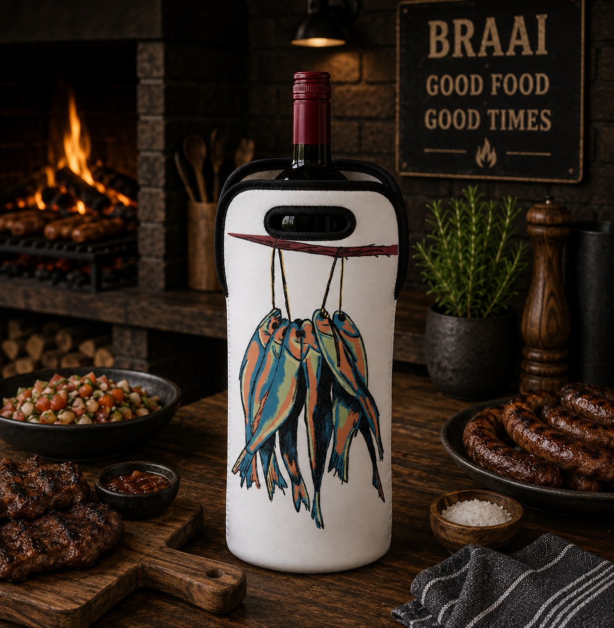 Herders Wine Tote Bag