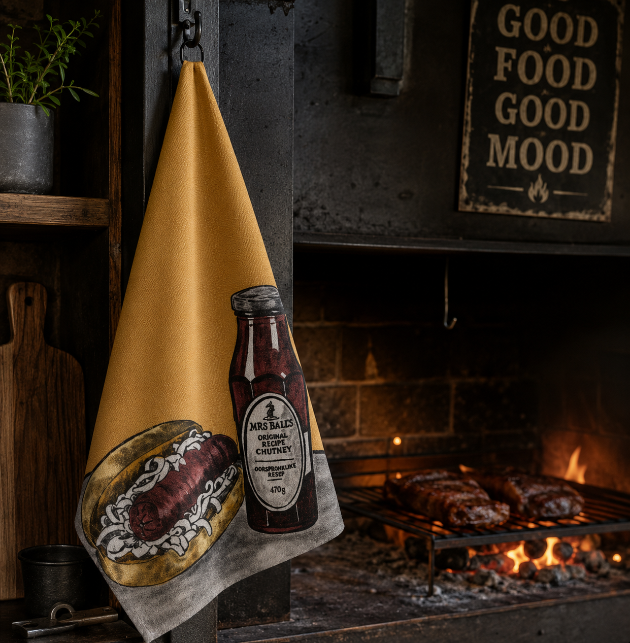 Only Mrs. Will Do Microfiber Braai Towel