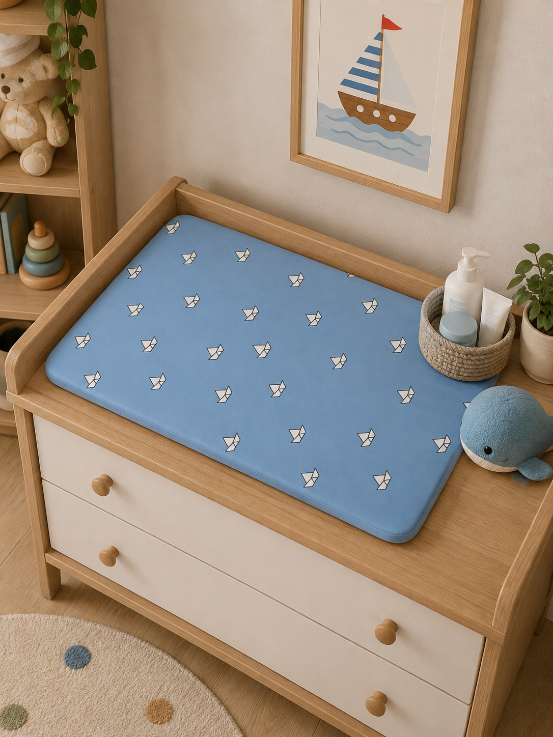 Quiet Mind Collection Baby Changing Pad Cover
