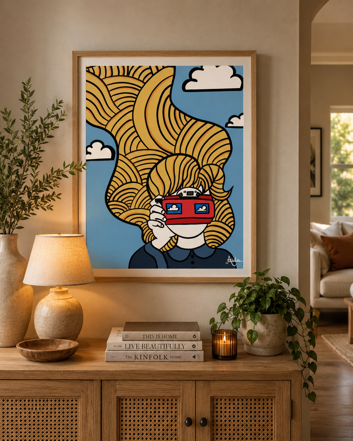 Collect moments Print on Matte Canvas