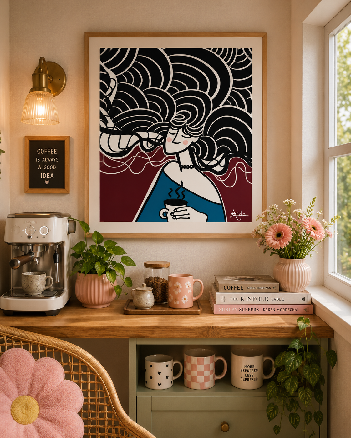 Finding Piece Print on Matte Canvas