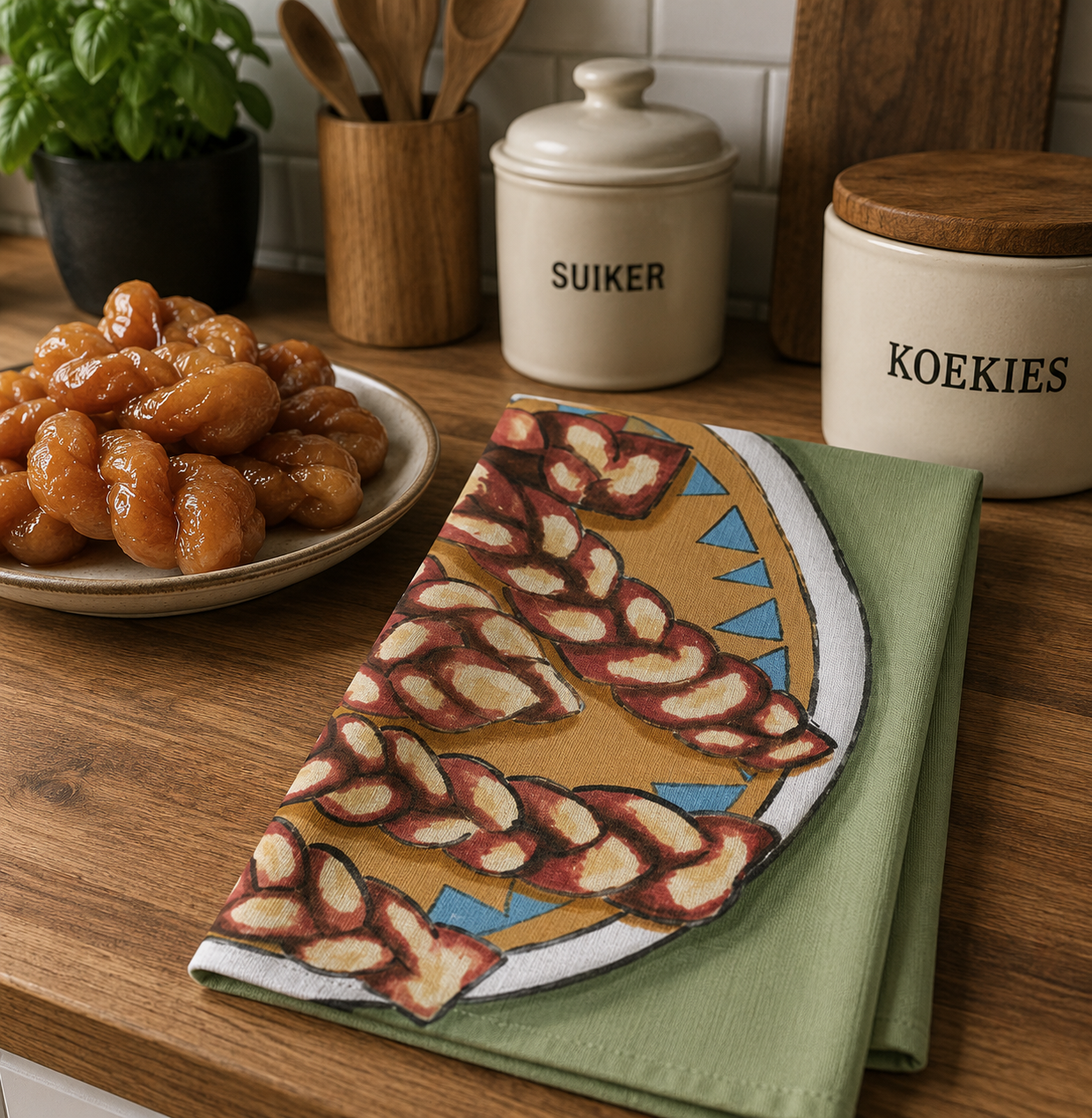 Koeksister Microfiber Tea Towel