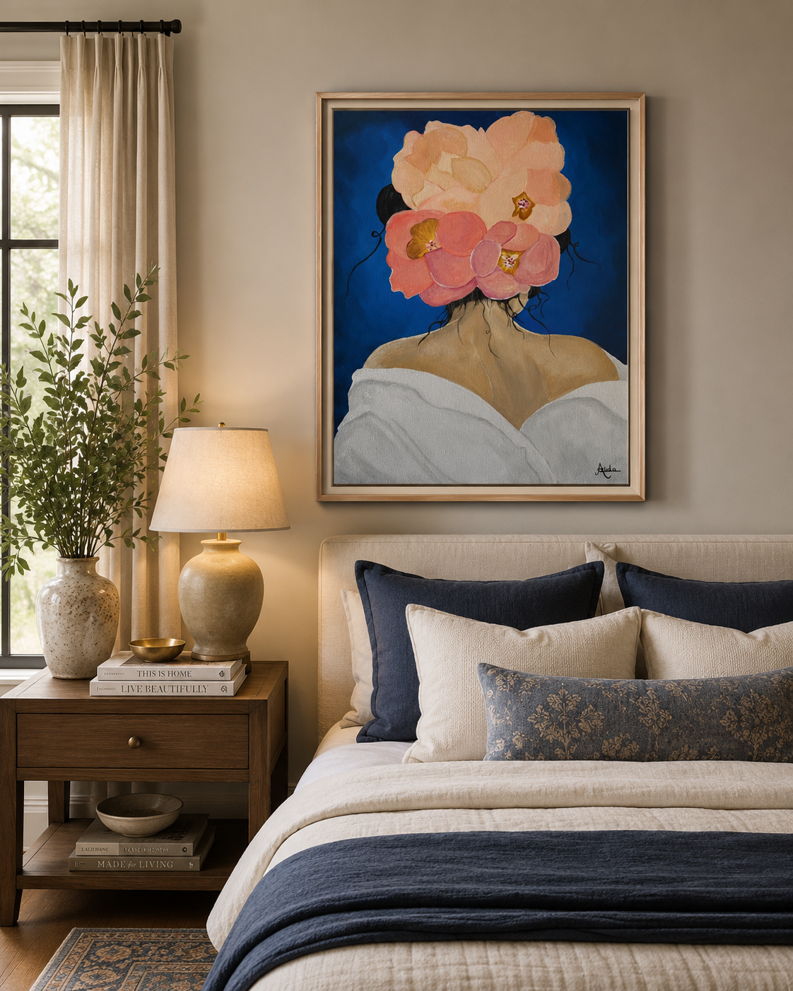 Bloom From Within Print on Matte Canvas